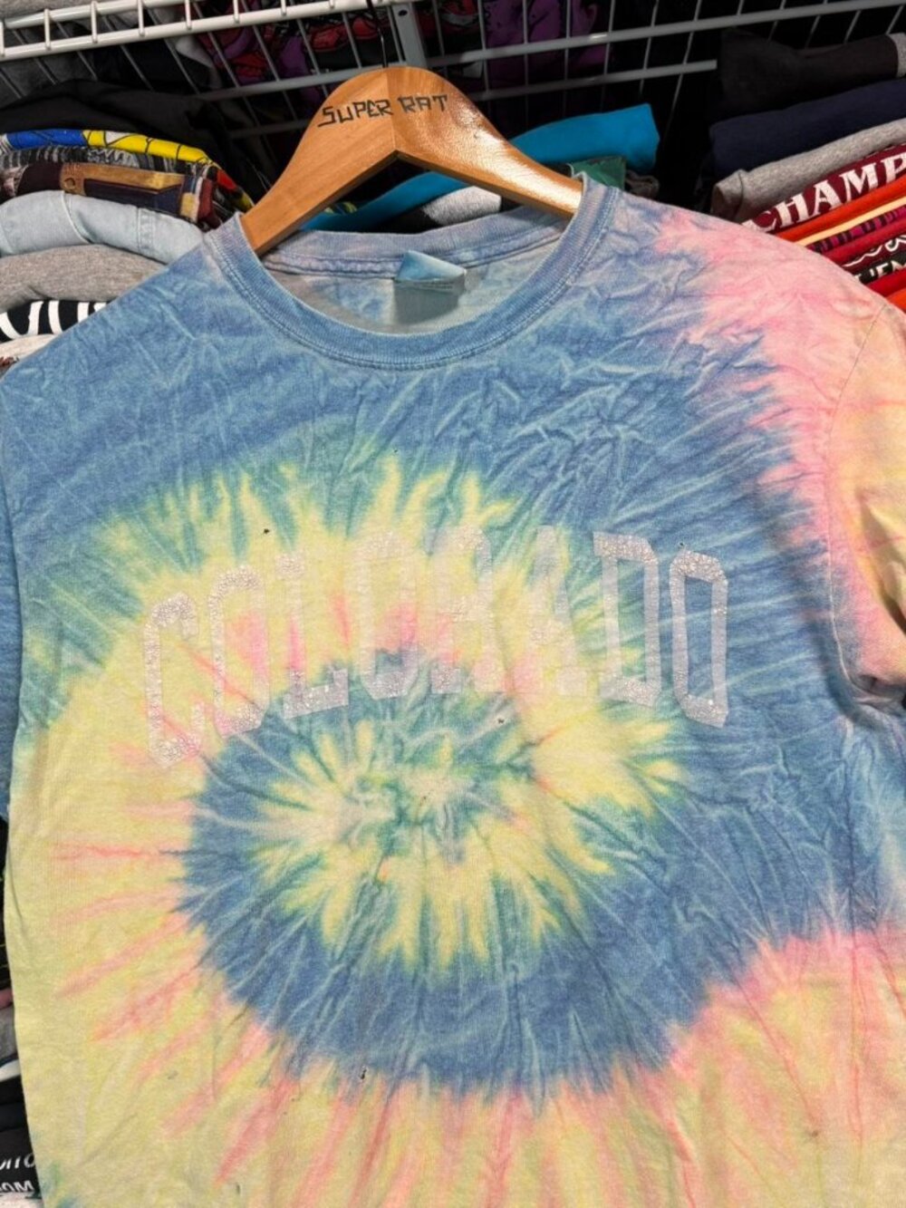 Colortone Colorado tie dye tee